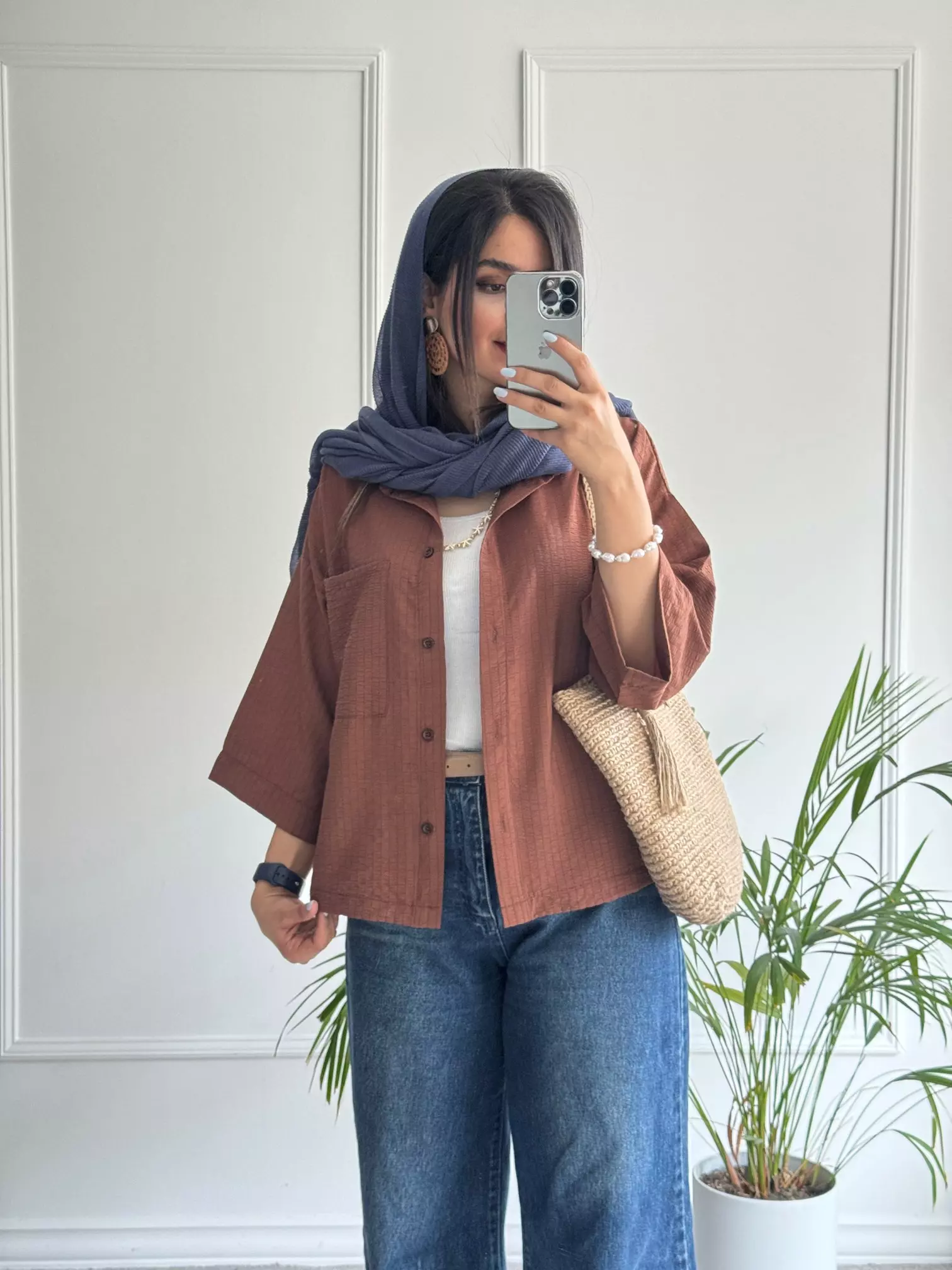 مانتو شومیزی باکسی آبنباتی